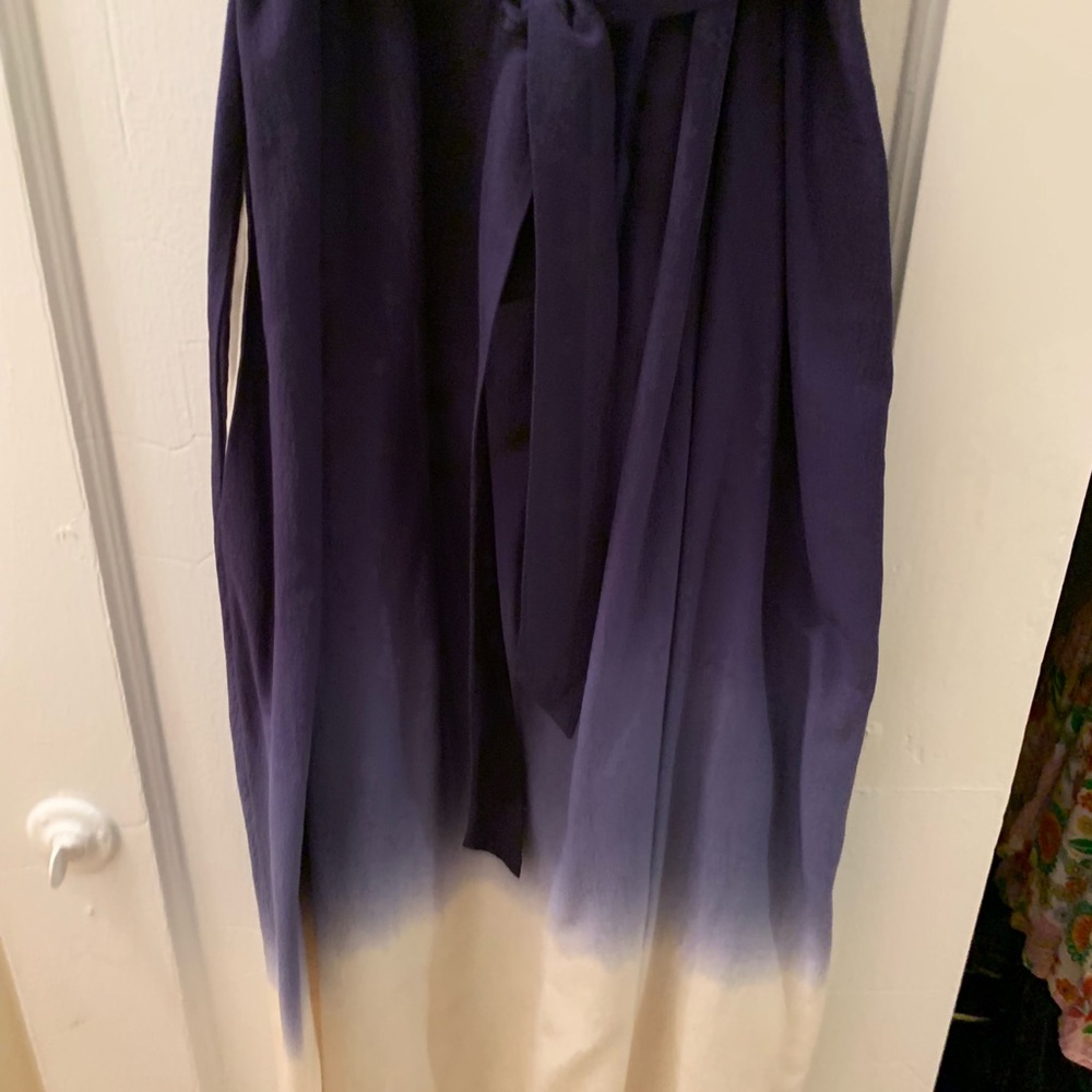 Marc by Marc Jacobs indigo dyed silk/cotton dress - Picture 3 of 6
